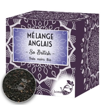 Black tea English melange Lomatea x 20 pyramid infustes