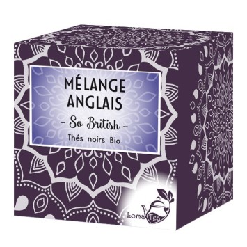 Black tea English melange Lomatea x 20 pyramid infustes