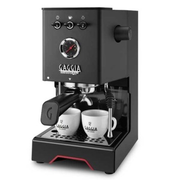 Machine à café espresso CLASSIC UP BLACK GAGGIA EG2500/10 + 1 kg Café moulu OFFERT