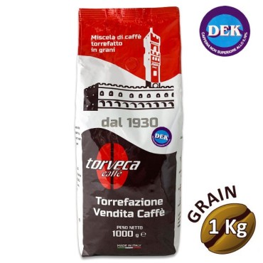 Pack x 6 Café grain DÉCAFÉINÉ - 1 Kg - TORVECA