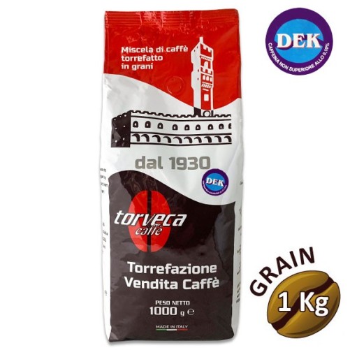 Pack x 6 Café grain DÉCAFÉINÉ - 1 Kg - TORVECA