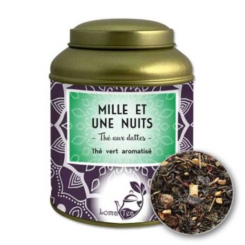 Thé vert MILLE ET UNE NUITS VRAC Boîte métal 100g - LOMATEA