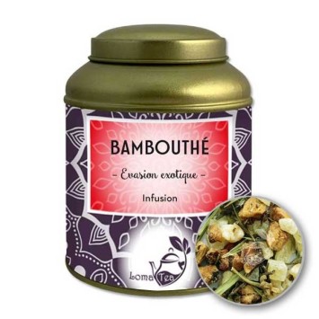 Infusion BAMBOUTHÉ VRAC Boîte métal 100g - LOMATEA