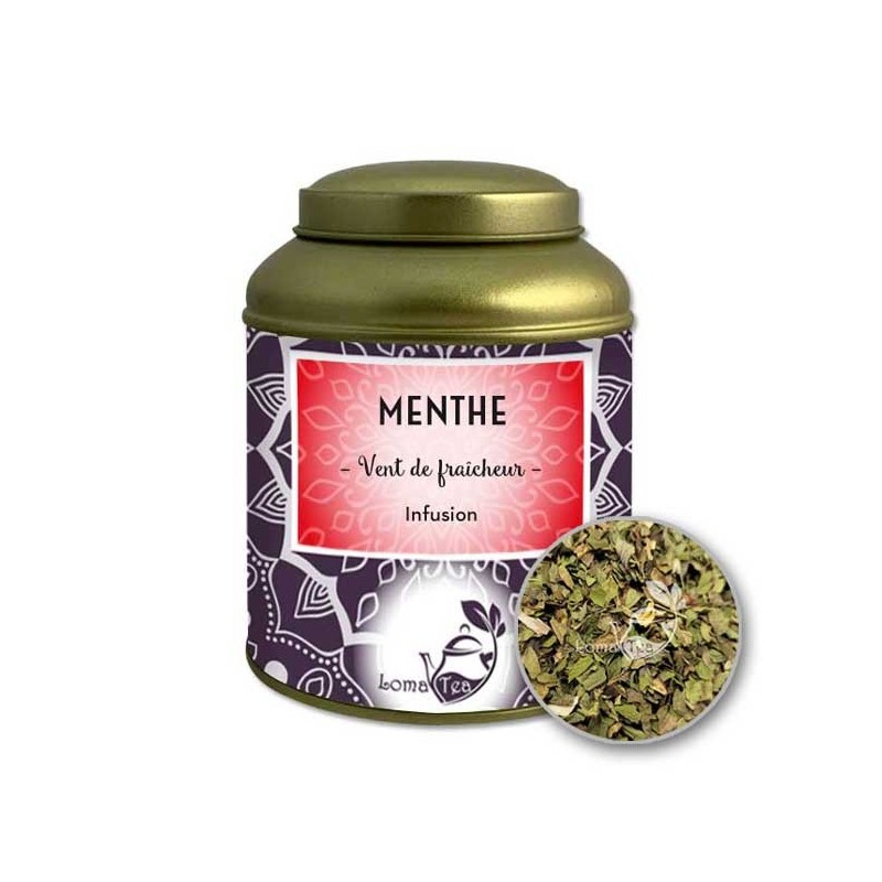 Infusion MENTHE POIVRÉE VRAC 70 g - LOMATEA