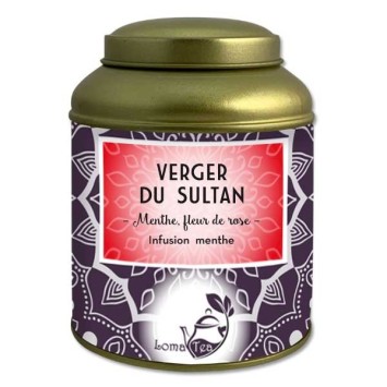 Infusion VERGER DU SULTAN VRAC Boîte métal 70g - LOMATEA