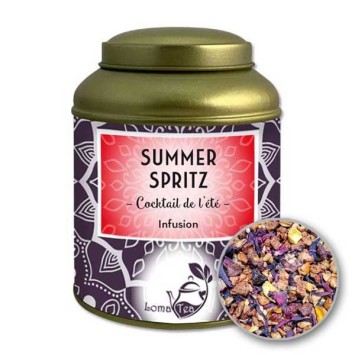 Infusion SUMMER SPRITZ VRAC Boîte métal 100g - LOMATEA
