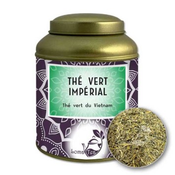 Thé vert IMPÉRIAL Viêtnam VRAC Boîte métal 100g - LOMATEA