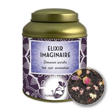 Thé noir ELIXIR IMAGINAIRE VRAC Boîte métal 100g - LOMATEA