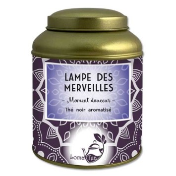 Thé noir LAMPE DES MERVEILLES VRAC Boîte métal 100g - LOMATEA