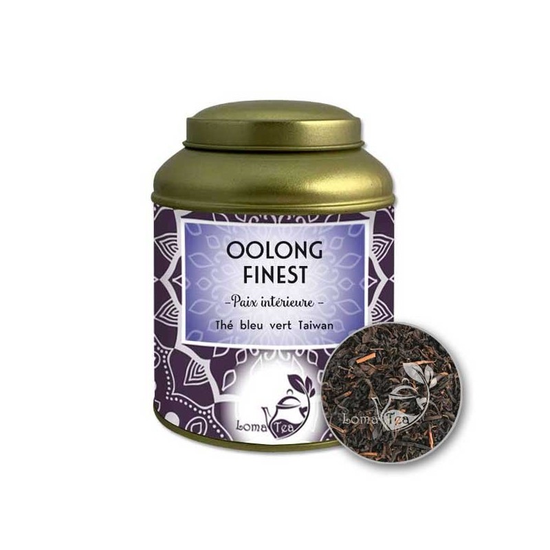 Blue Green Tea Oolong fine Lomatea Bulk 100g