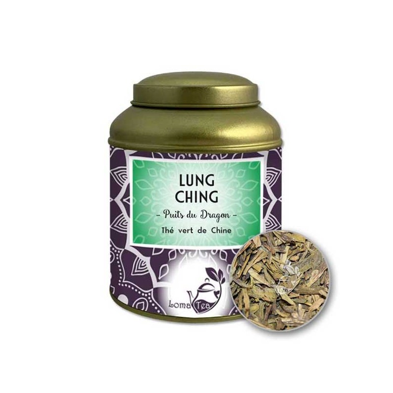 Thé vert LUNG CHING VRAC 100g - LOMATEA Thé vert LUNG CHING VRAC 100g - LOMATEA