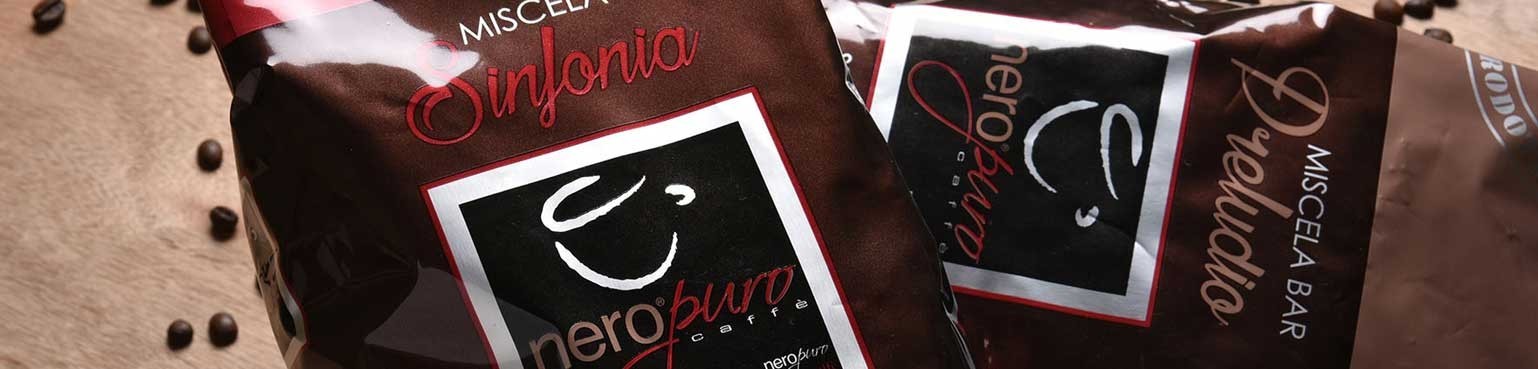 Nero Puro signifie Noir et pur, ce café représente à lui seul l'esprit Italien du café