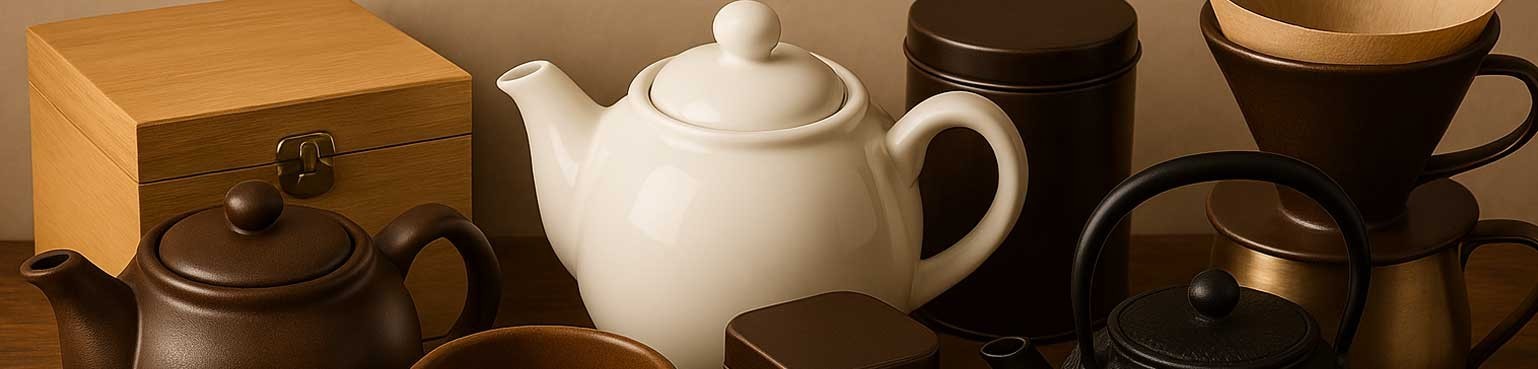 Accessories are needed to properly use your coffee machines, the teapots and kettles