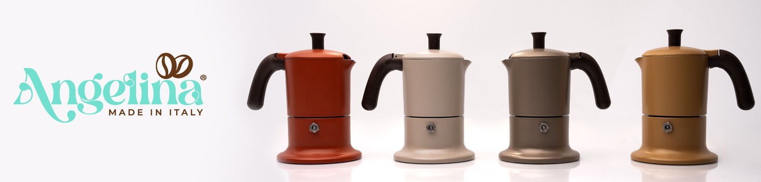 Angelina Coffee Makers Made in Italy