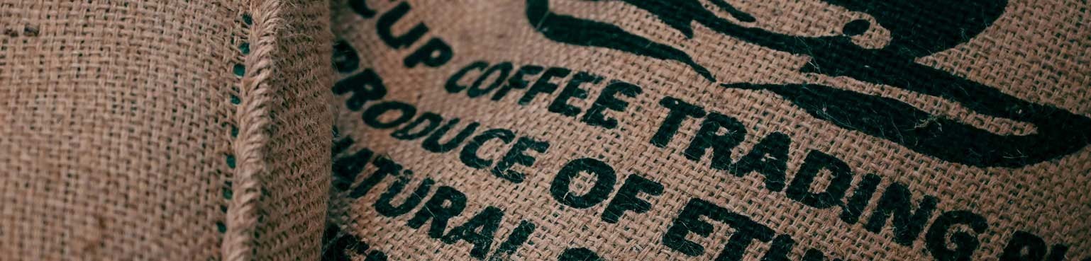 Sacchetti di caffè di tela