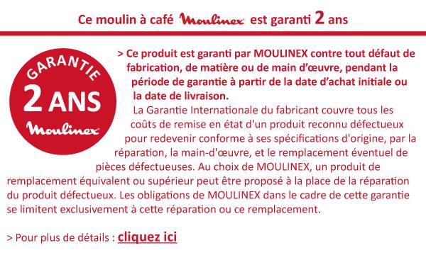 Moulin à Café Moulinex Dehli Noir (R1108) 180W Électrique 50gr - Kit-M